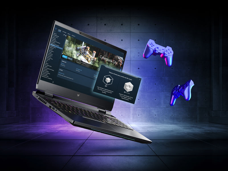 Acer SpatialLabs TrueGame 3D Ultra 
