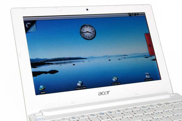 Schermo del netbook Acer Aspire One Happy