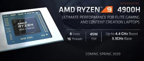 AMD Ryzen 9 4900H 