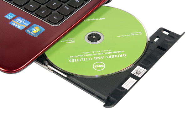 Masterizzatore DVD sul Dell Inspiron da 14 pollici