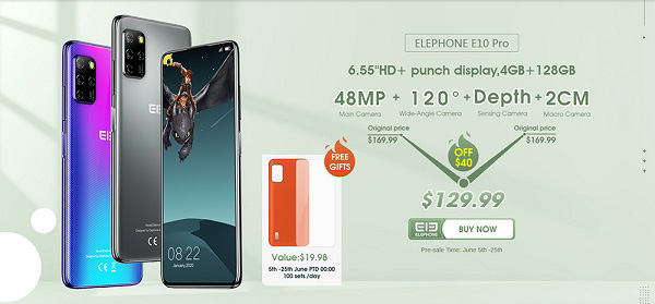 Elephone E10 Pro 