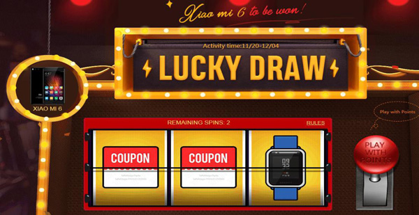 Lucky Draw game