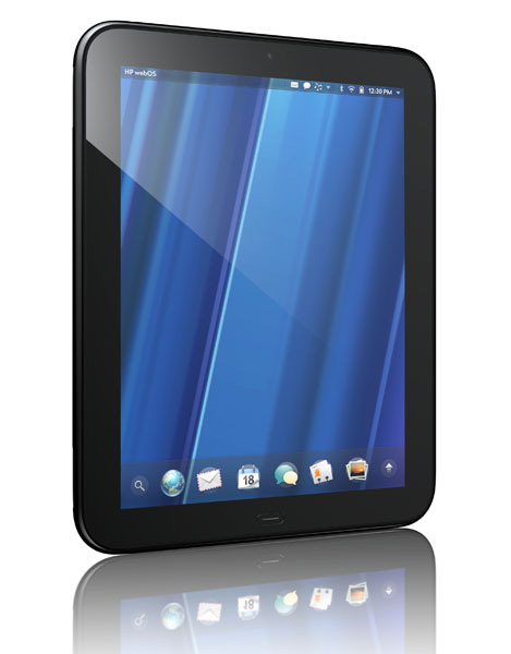 Design del TouchPad di HP Palm