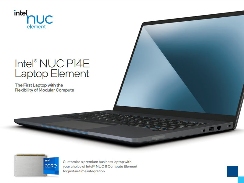 Intel NUC P14E Laptop Element