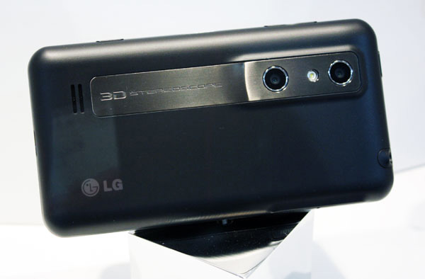 LG Optimus 3D fotocamera