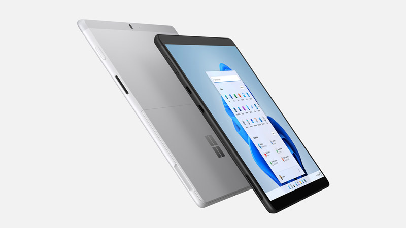 Surface Pro X ha un telaio interamente in alluminio