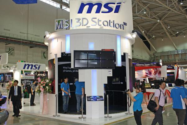 MSI 3D Experience al Computex 2010