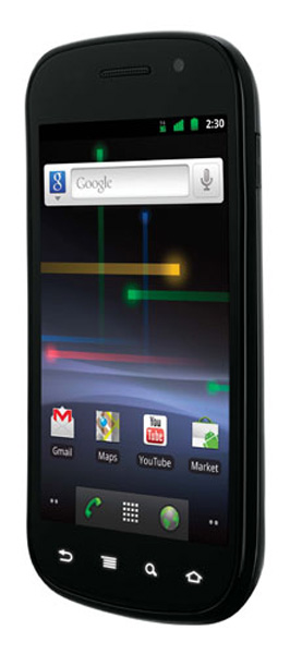 Samsung Nexus S profilo