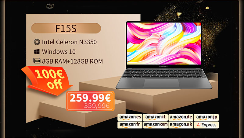 Teclast F15s in offerta per il Black Friday