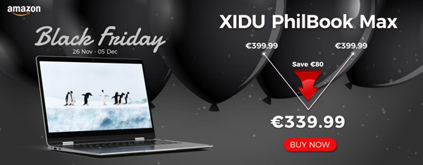 XIDU PhilBook Max scontato al Black Friday